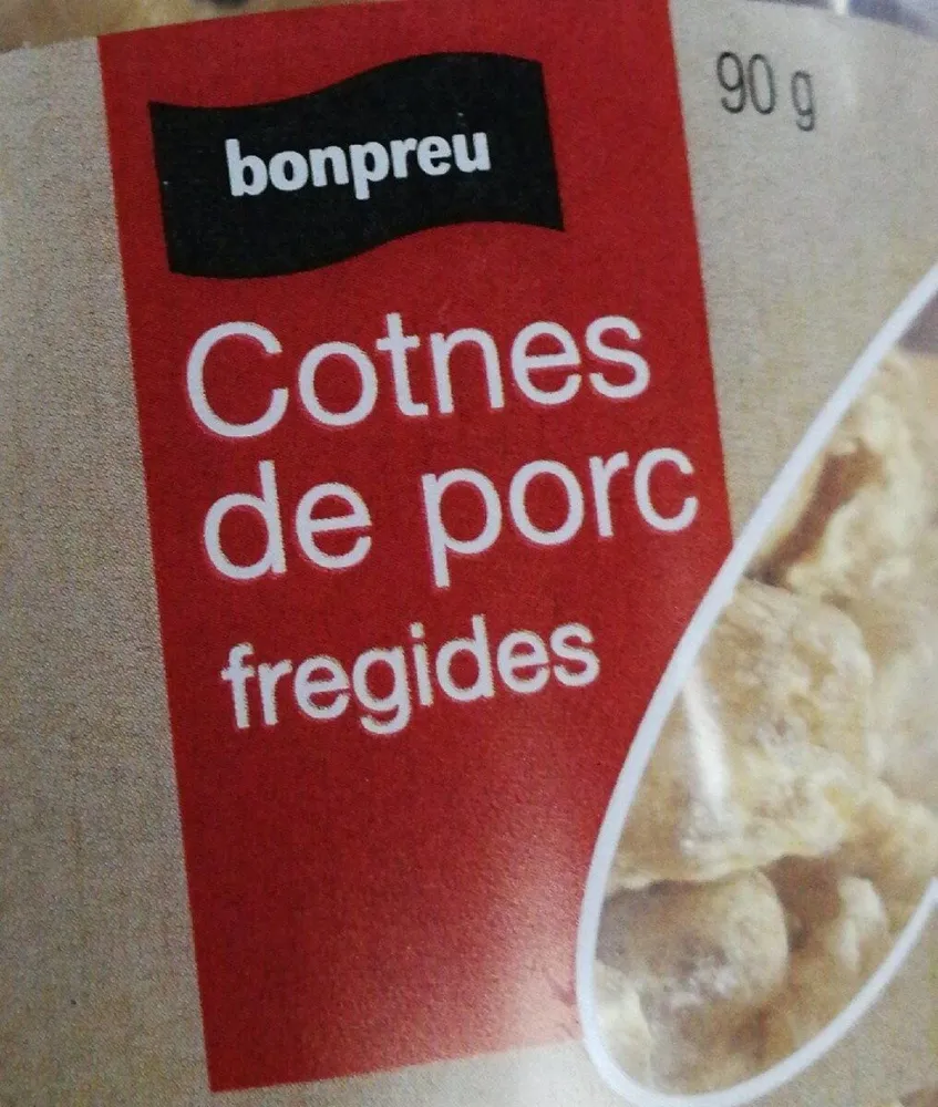 Cotnes de porc fregides