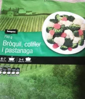 Bròquil, coliflor i pastanaga
