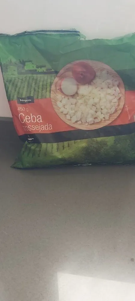 Ceba trossejada