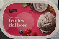Gelat amb fruites del bosc