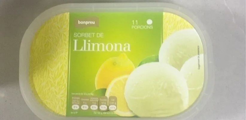 Sorbet de llimona