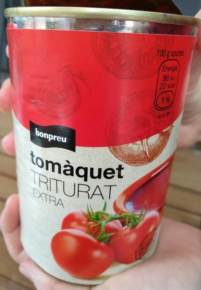 Tomàquet triturat extra