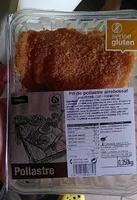 Pit de pollastre arrebossat amb pernil i formatge
