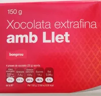 Xocolata extrafina amb llet