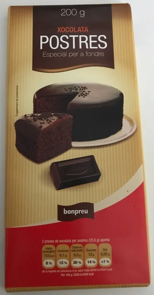 Xocolata Postres