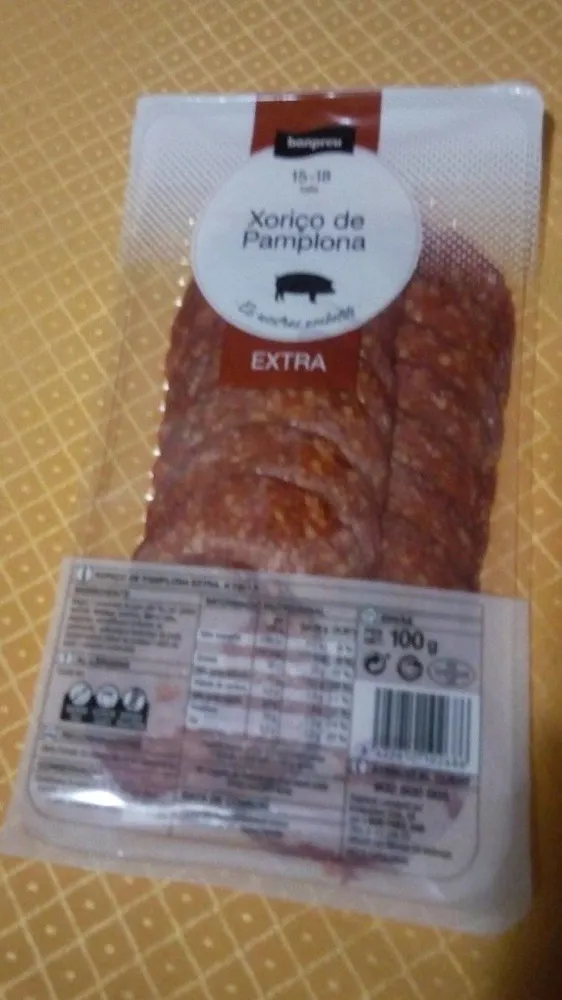 xoriço de pamplona