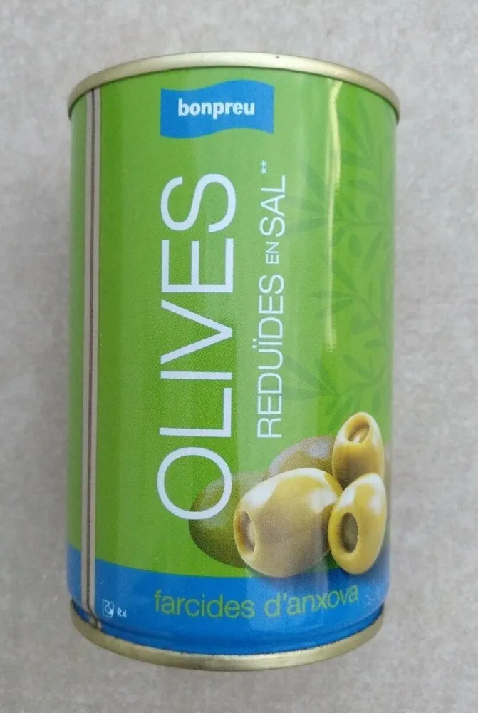 Olives reduïdes en sal