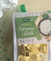 Raviolis d’espinacs i ricotta