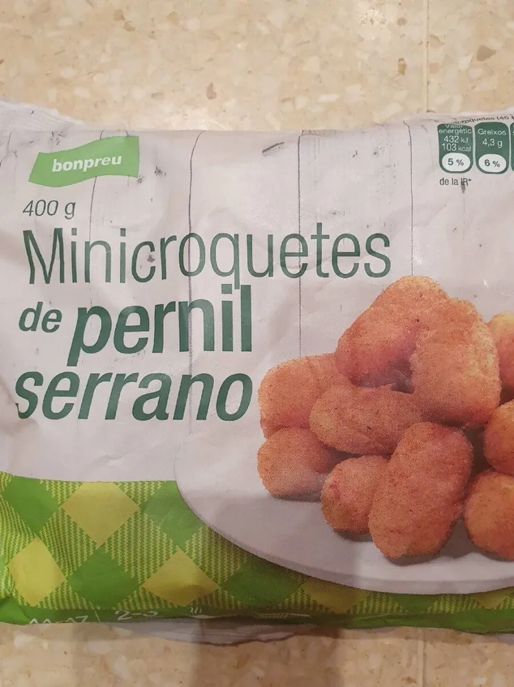 Minicroquetas de jamón