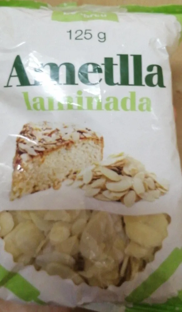 Almendra laminada
