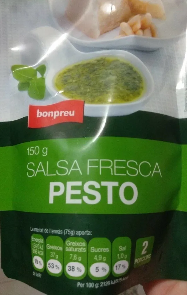 Salsa fresca pesto