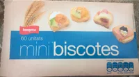 Mini biscotes