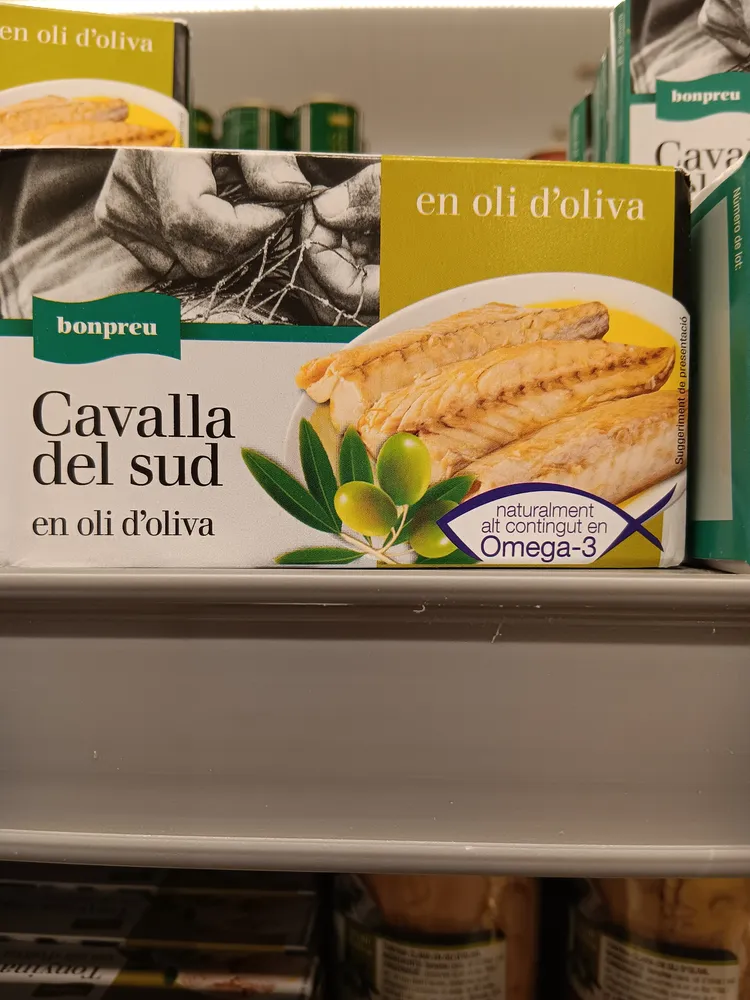Cavalla del sud en aceite de oliva