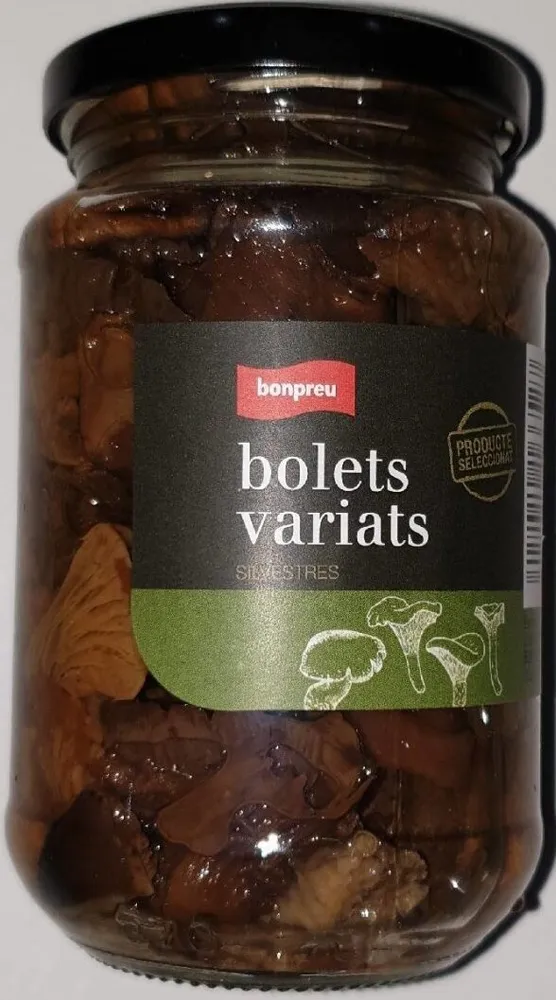 Bolets variats al natural