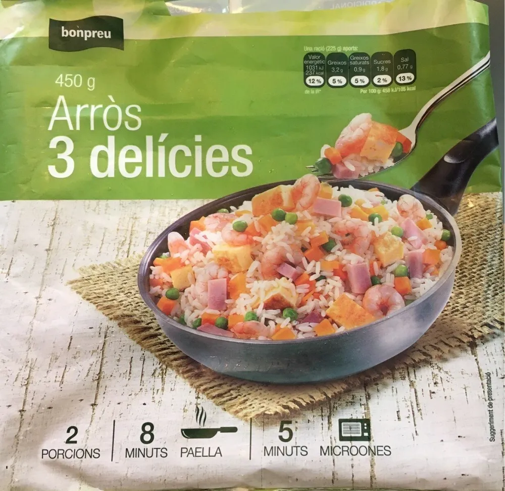 Arroz 3 delicias