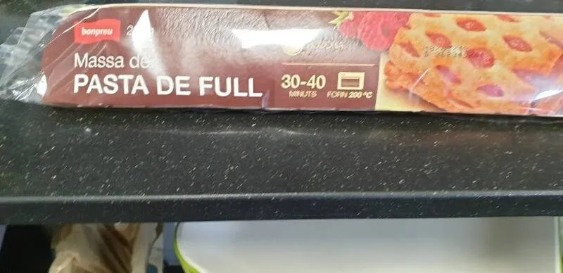 Pasta de full
