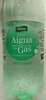Aigua mineral natural amb gas