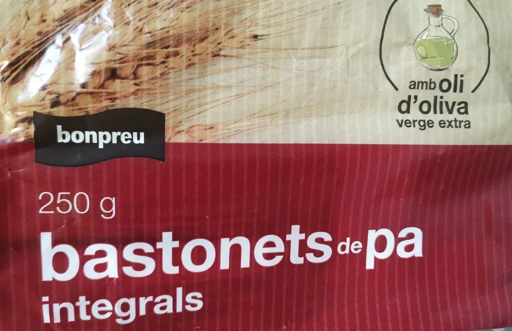 Bastonets de pa integral