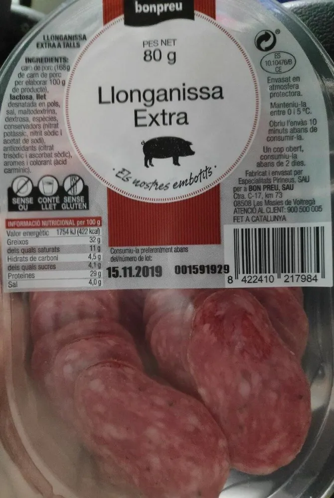 Llonganissa Extra