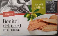 Bonítol del nord oli oliva