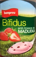 Iogurt Bífidus amb trossets de maduixa