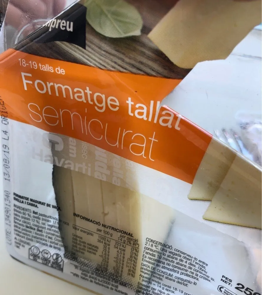 Formatge tallat