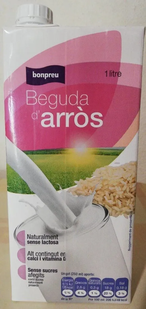 Beguda d'arrós