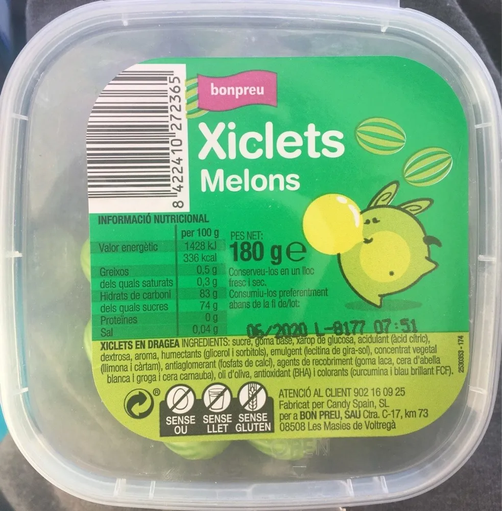 Xiclets Melons