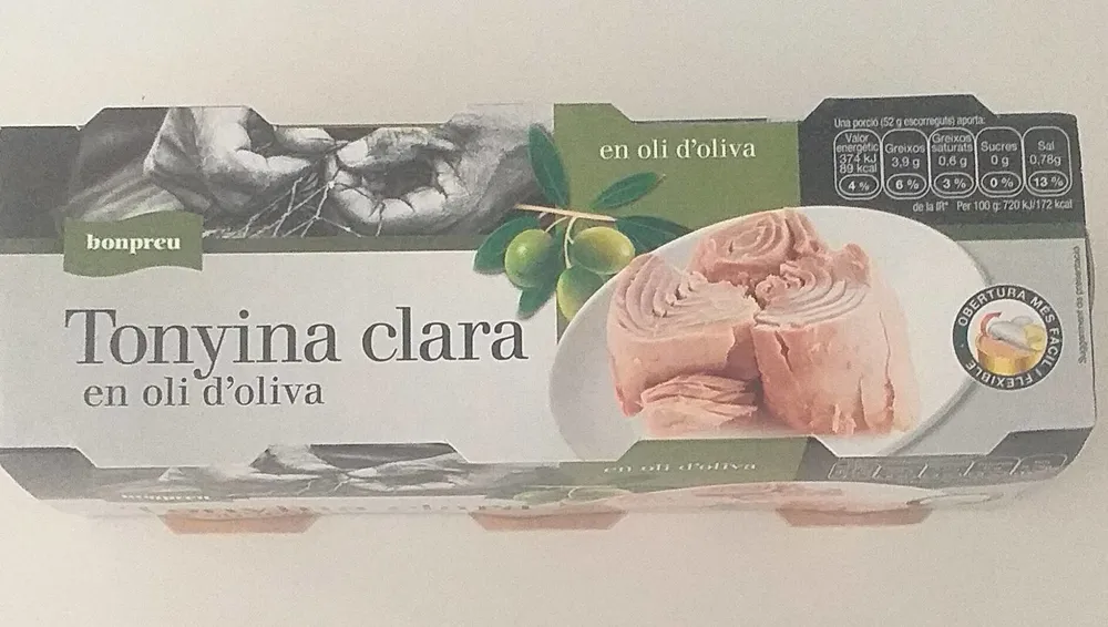 Tonyina clara en oli d'oliva