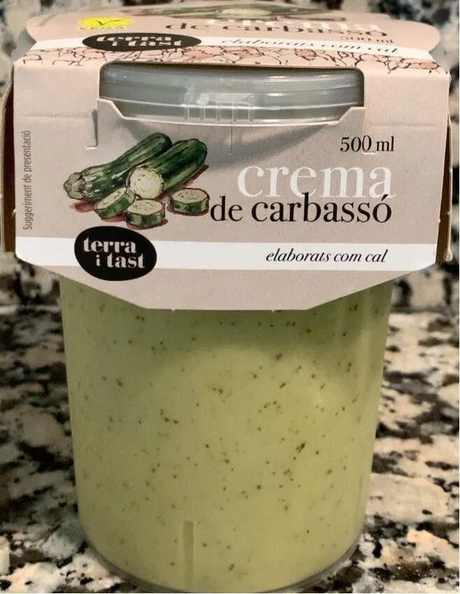 Crema de carbassó
