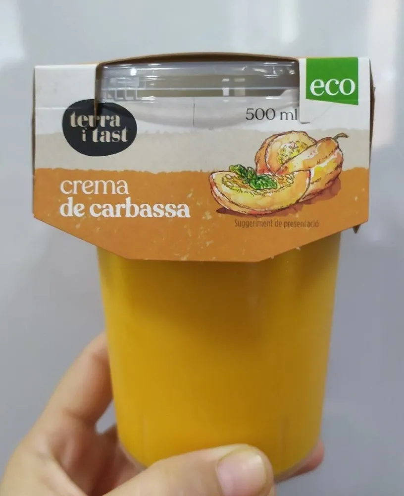 Crema de carabassa eco