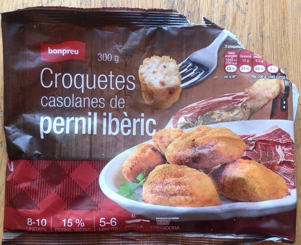 Croquetes casolanes de pernil ibèric