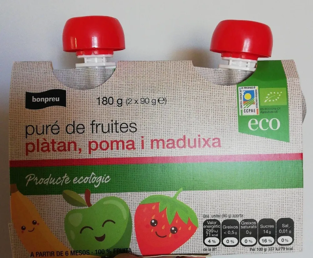 Puré de fruites