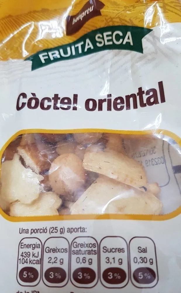 Cóctel oriental