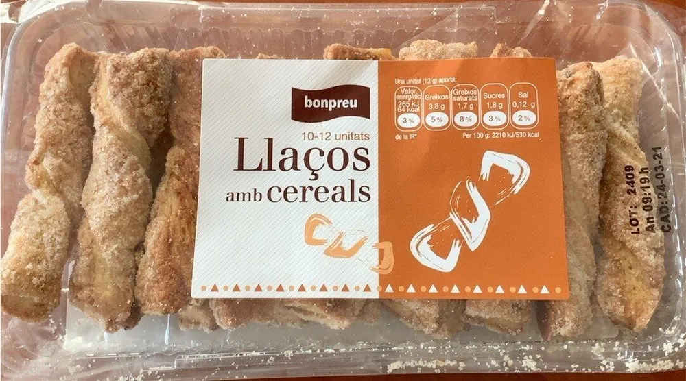Lazos con cereal
