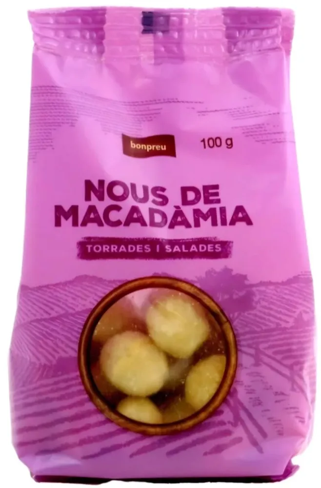 Nueces de Macadamia, Tostadas y Saladas
