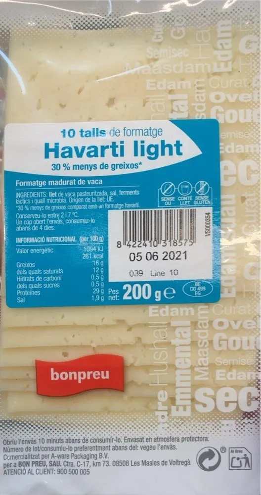 Havarti light