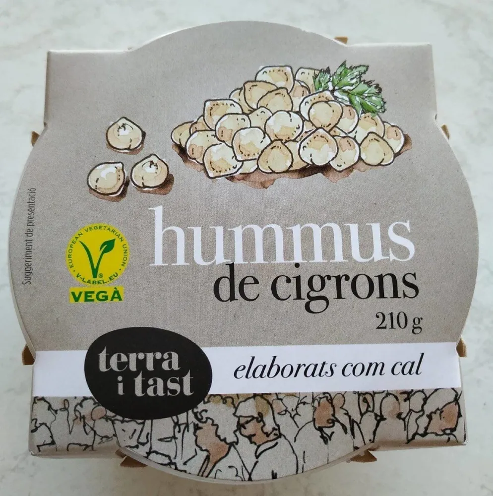 Hummus de cigrons
