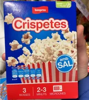 Crispetes amb sal