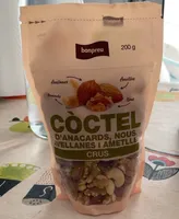 Coctel fruits secs crus