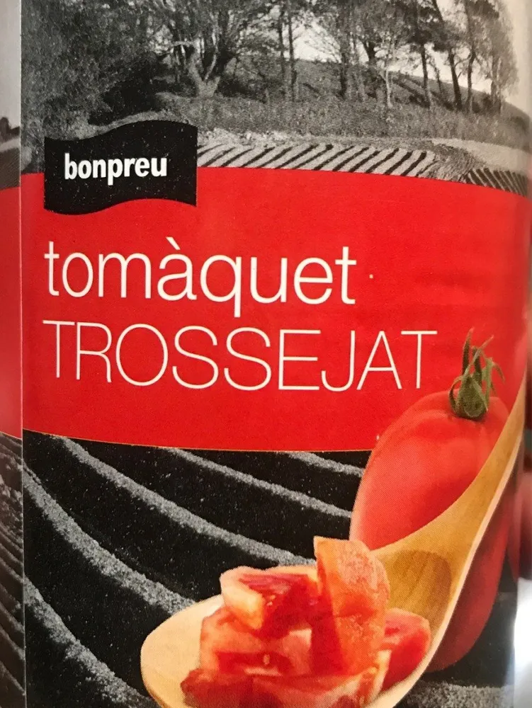 Tomaquet trossejat