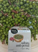 Pèsols saltats amb pernil