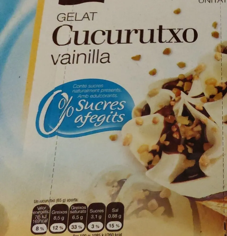 Gelat cucurutxu de vainills