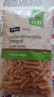 Pasta alimentaria integral