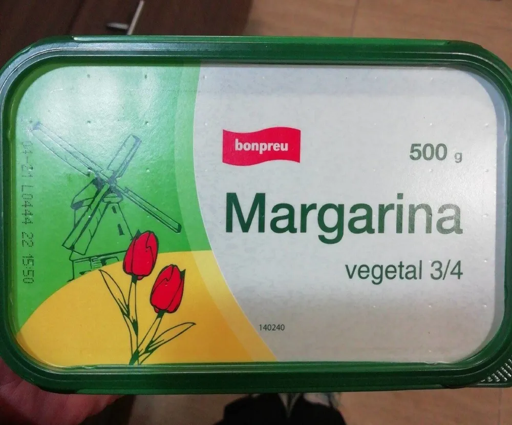 Margarina vegetal 3/4