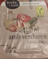 Tortiglioni amb verdures