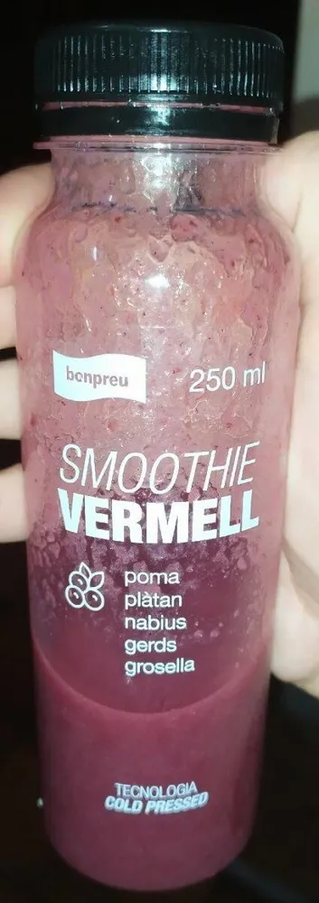 Smoothie vermell