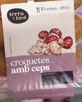 Croquetes amb ceps