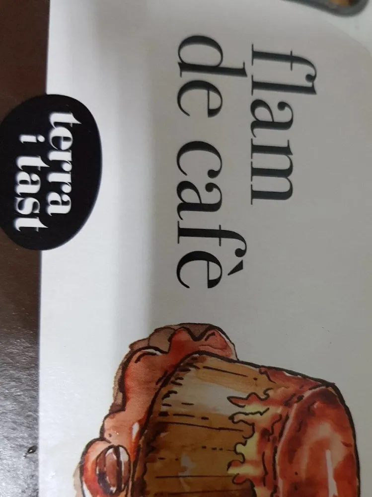 Flan de café