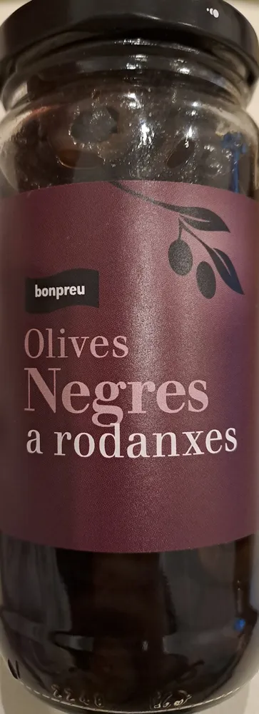 Aceitunas Negras, a Rodajas
